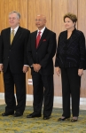 Dilma recebe credenciais de novos embaixadores 4124